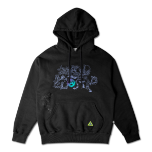 SPECTRE PULLOVER HOODIE - BLACK