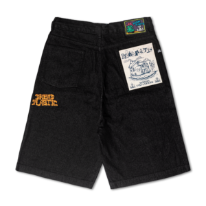 LAYIN JORTS DENIM PANTS - BLACK